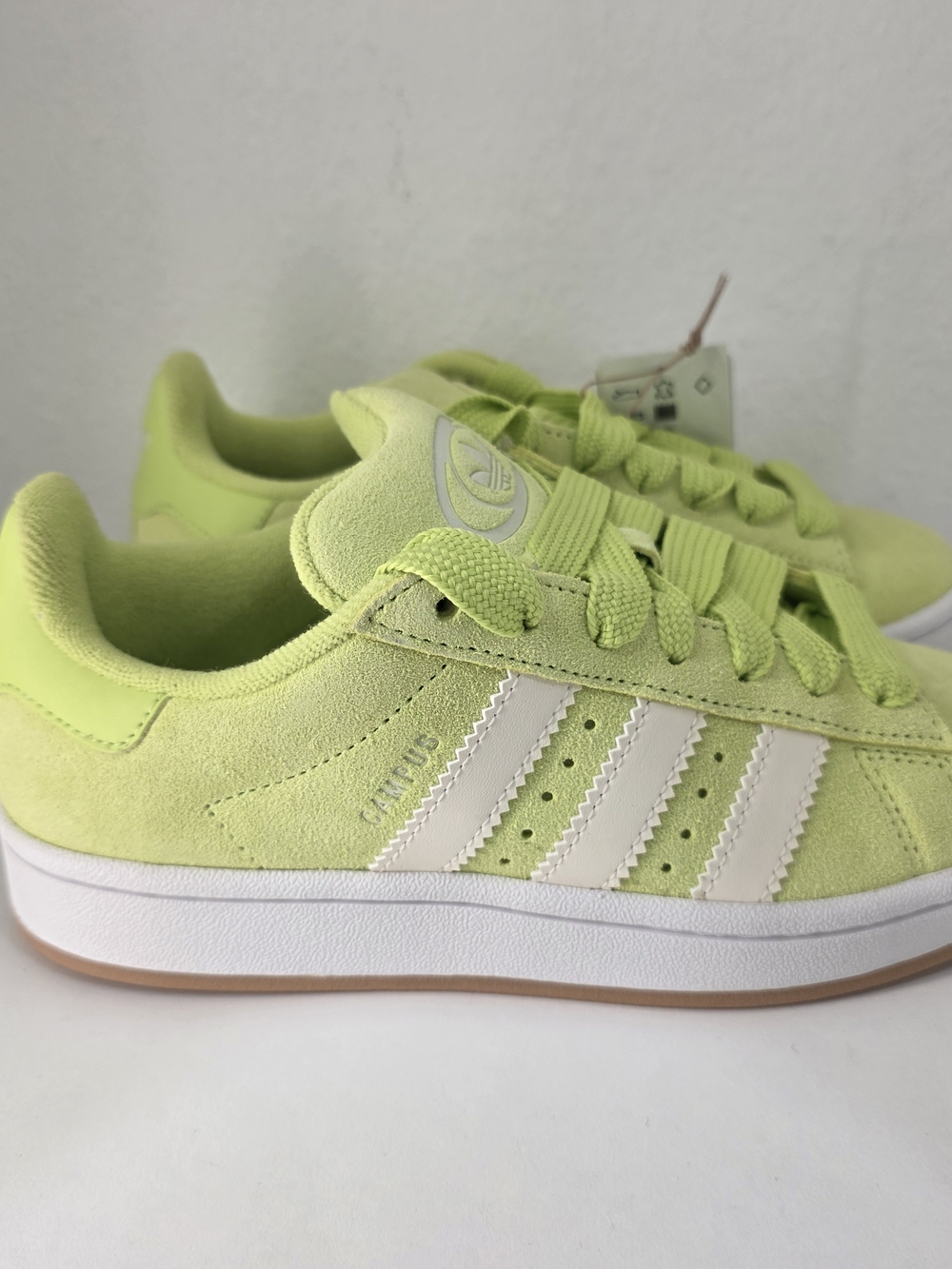 NEW Adidas Originals Campus 00s Lime Green Skate Shoe Women's size 7 - Picture 9 of 14
